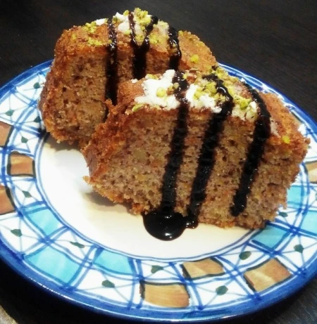 کیک هویج و گردو