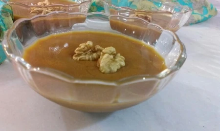 محلبی با شیره انگور