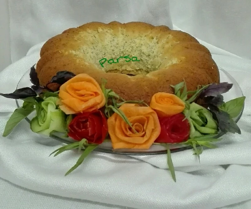 عکس کیک پنیری شویدی