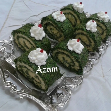 رولت کوکو سبزی