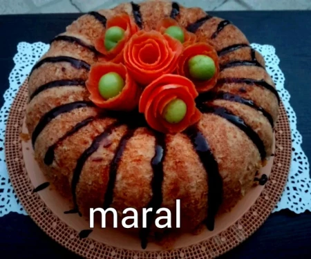 کیک هویج و کشمش