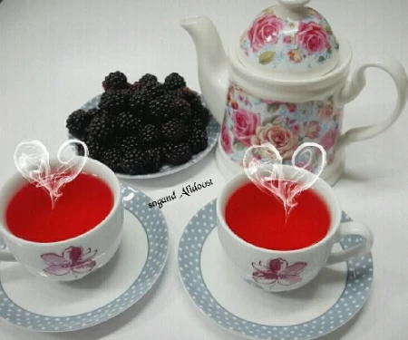 چای تمشک (بلوبری)