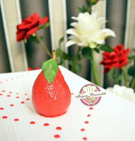 گلابی ژله ای