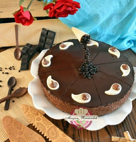 چیزکیک دارک چاکلت