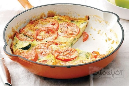 املت کدو و سبزیجات معطر