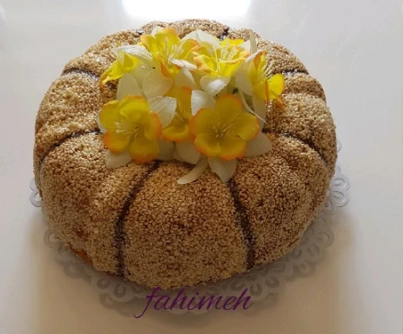 کیک کنجدی