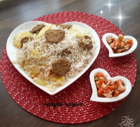کباب لا پلو