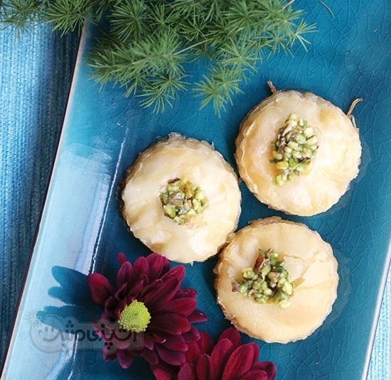 عکس باقلوای نارگیلی