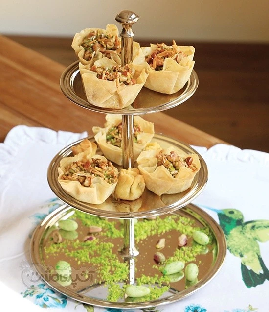عکس باقلوای کاسه ای