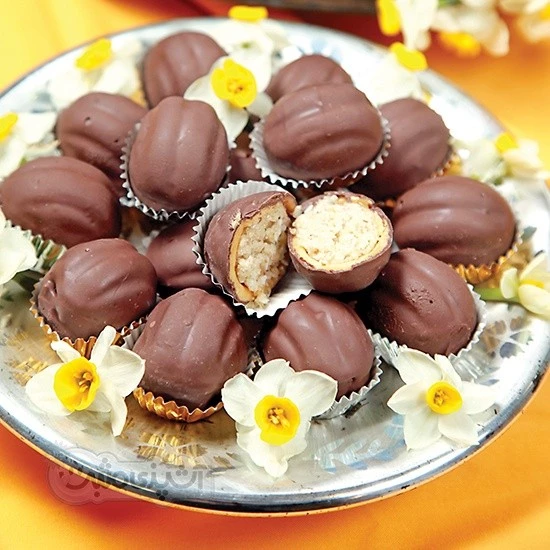 عکس باقلوای گردو روسی