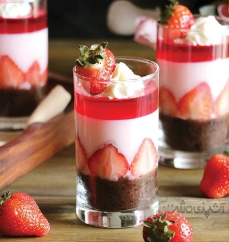 دسر توت فرنگی