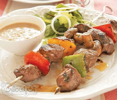 کباب شتر مرغ