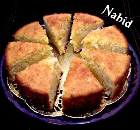 کیک نارگیلی پرتقالی