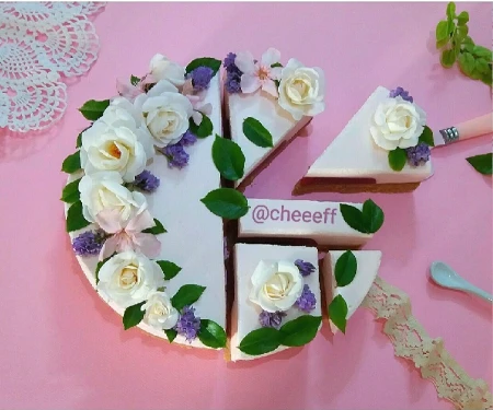 چیز کیک مغزدار