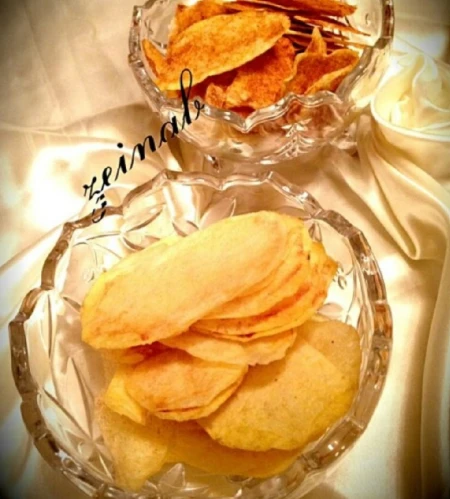 چیپس ترد (بدون روغن)