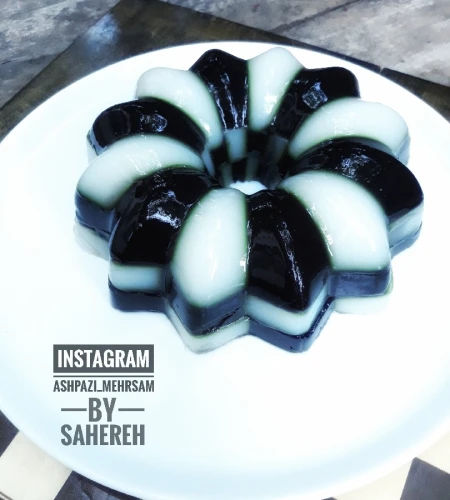 ژله شطرنجی قالبی