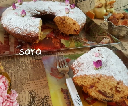 کیک خرمایی (خرما خشک)
