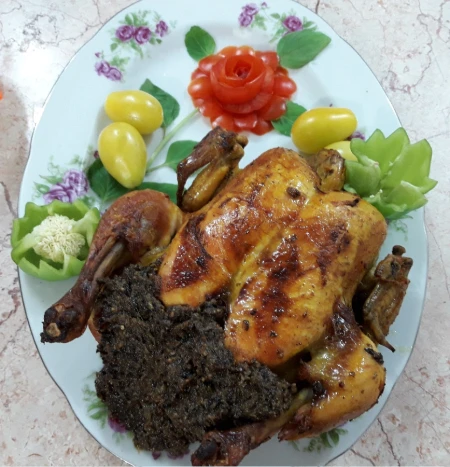 مرغ شکم پرگیلانی