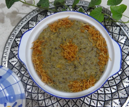 آش سبزی سنتی شیرازی