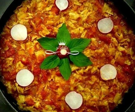 تلیت اوتماته غذای سنتی گتوند