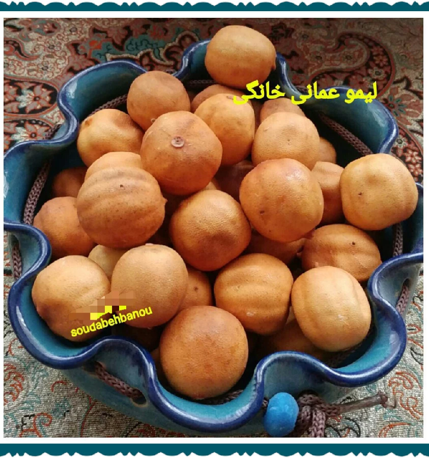 عکس لیمو عمانی خانگی