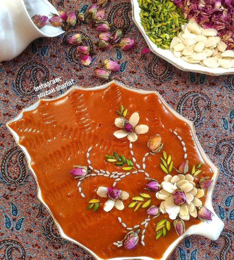 عکس حلوا عربی (شیرخشک)