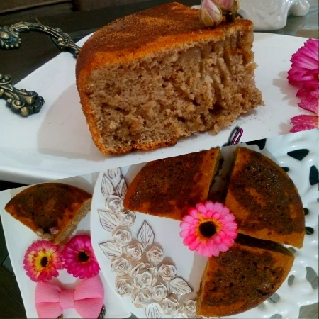 کیک دارچینی بدون روغن