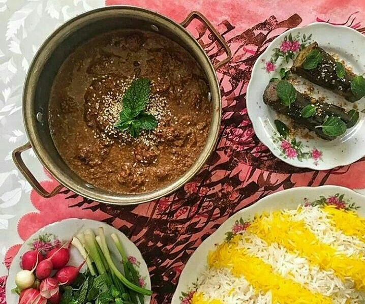 عکس خورش کنجد