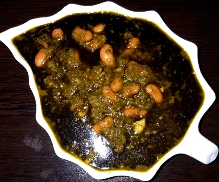 خورشت قرمه سبزی با سیر
