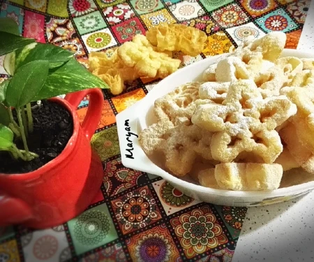 نان پنجره ای بدون نشاسته و آرد برنج