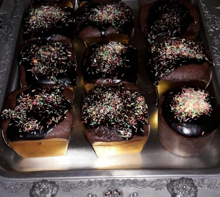 کیک نوتلا پنبه ای