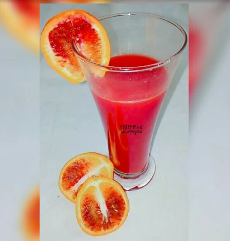 شربت گریپ فروت و زنجبیل