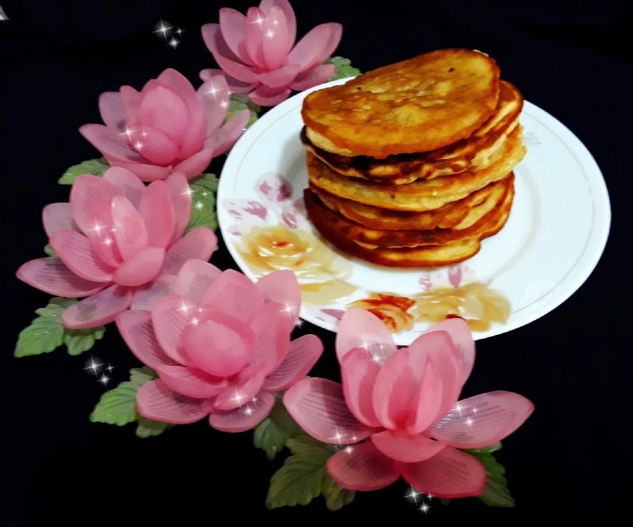 عکس پنکیک موزی