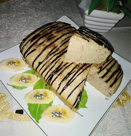 کیک دارچینی با سفیده تخم مرغ