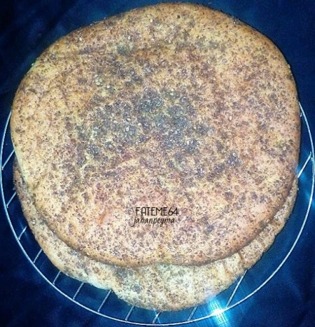 نان زعتر (نان لبنانی)