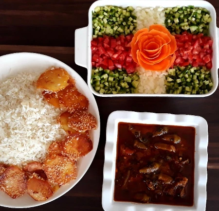 خورشت بامیه لبنانی