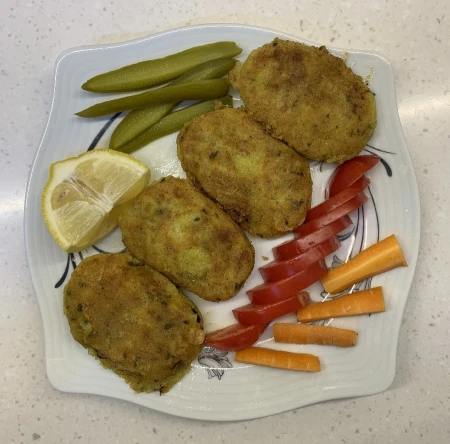 کتلت شکم پر هندی