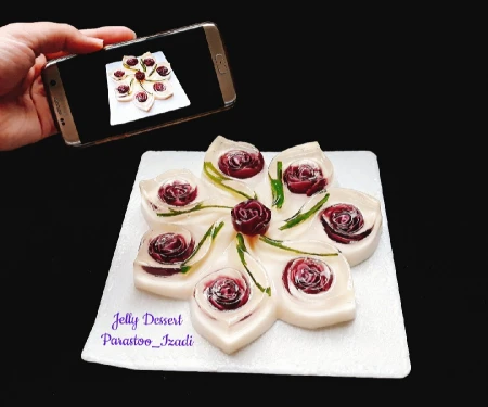 ژله رولی ویترینی