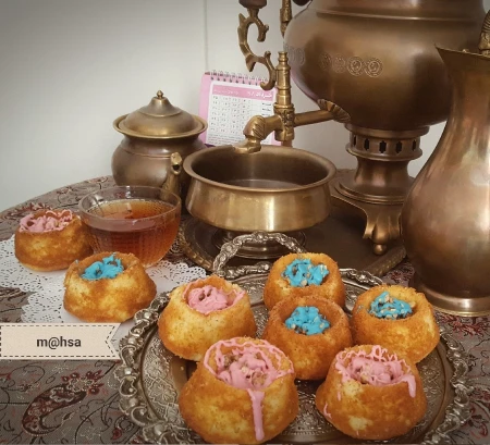 مینی کیک توپر شکلاتی