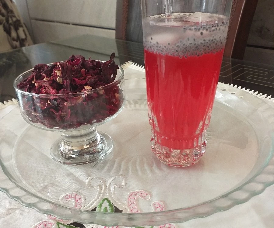 عکس شربت چای ترش