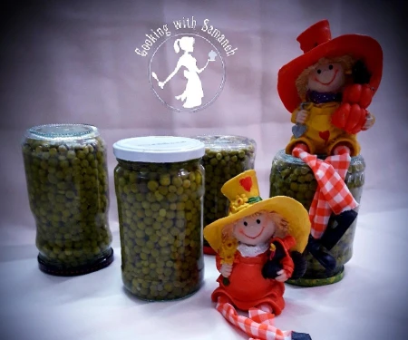 کنسرو نخود فرنگی خانگی