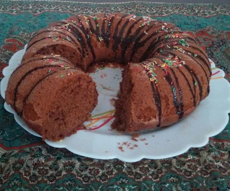 کیک کدو سبز کاکائویی