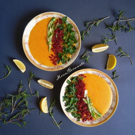 پتاژ هویج و سیب زمینی