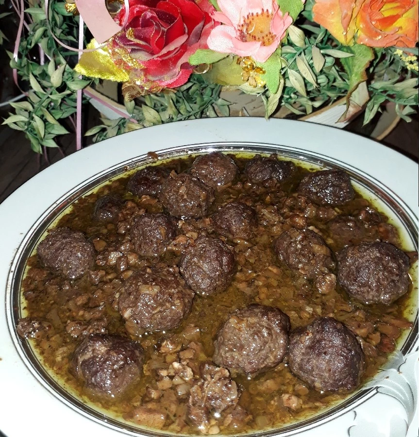 عکس خورش گوشت قلقلی