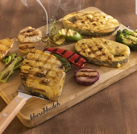 کباب ماهی شیر