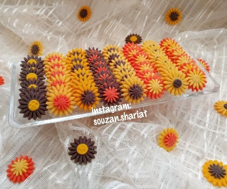 شیرینی گل مینا