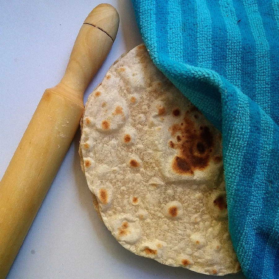 عکس نان چپاتی هندی (chapati)