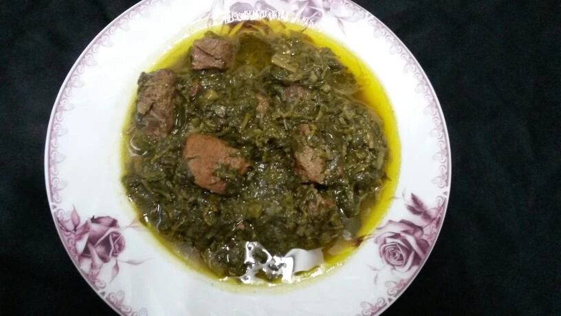 عکس خورش اسفناج