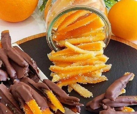 پوست پرتقال شکری