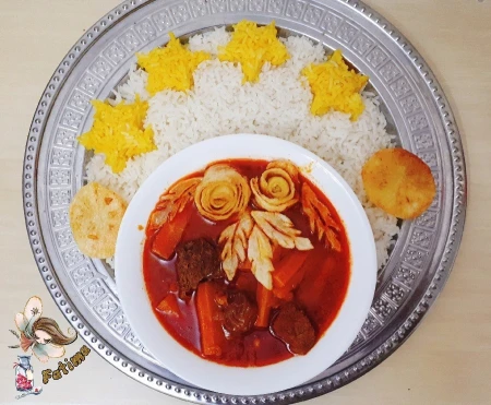 خورش آلو هویج